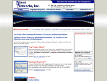 Tablet Screenshot of niwotnetworks.com
